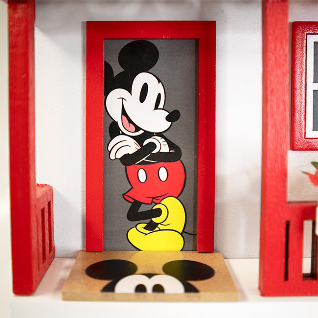 Mickey Deluxe Cottage Bird House, Good Day