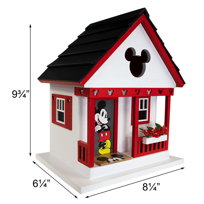 Mickey Deluxe Cottage Bird House, Good Day