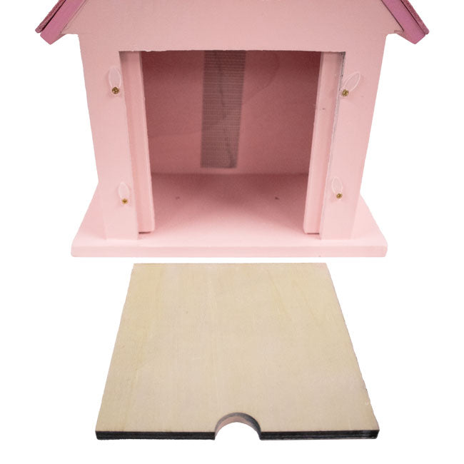 Minnie Cottage Bird House, Pink Dreams
