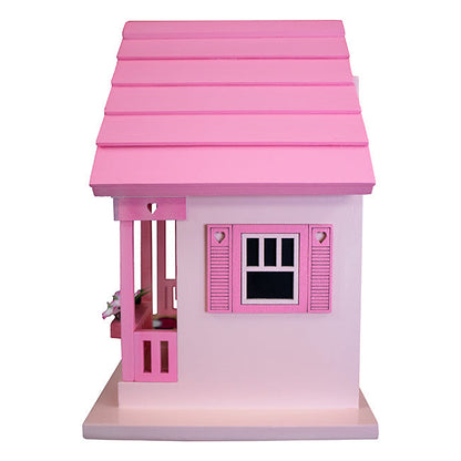 Minnie Cottage Bird House, Pink Dreams