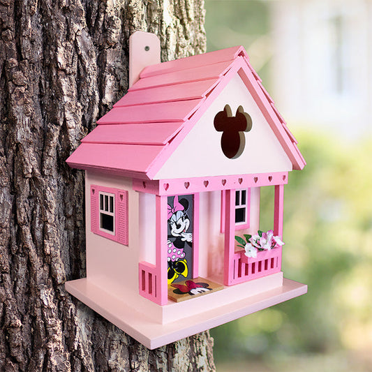 Minnie Cottage Bird House, Pink Dreams - BIRDLOVER