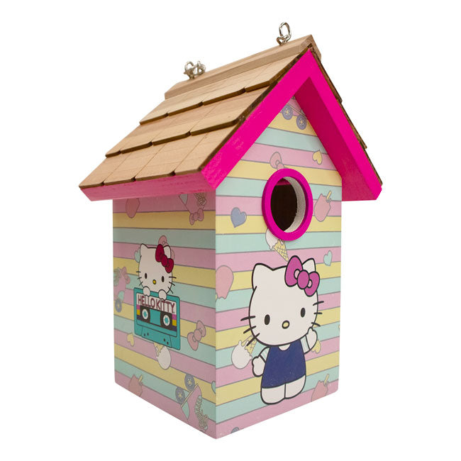 Hello Kitty Hanging Bird House, Ice Cream