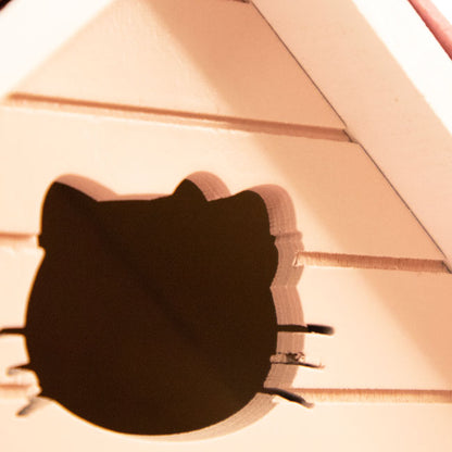 Hello Kitty Iconic Bird House, Pink