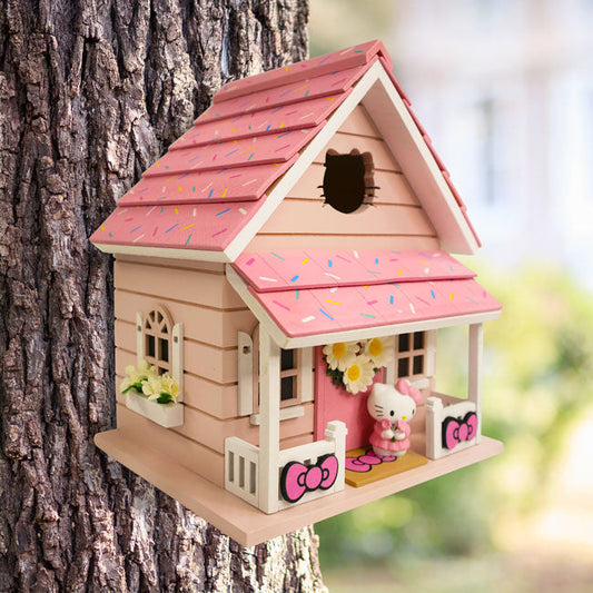 Hello Kitty Iconic Bird House, Pink - BIRDLOVER