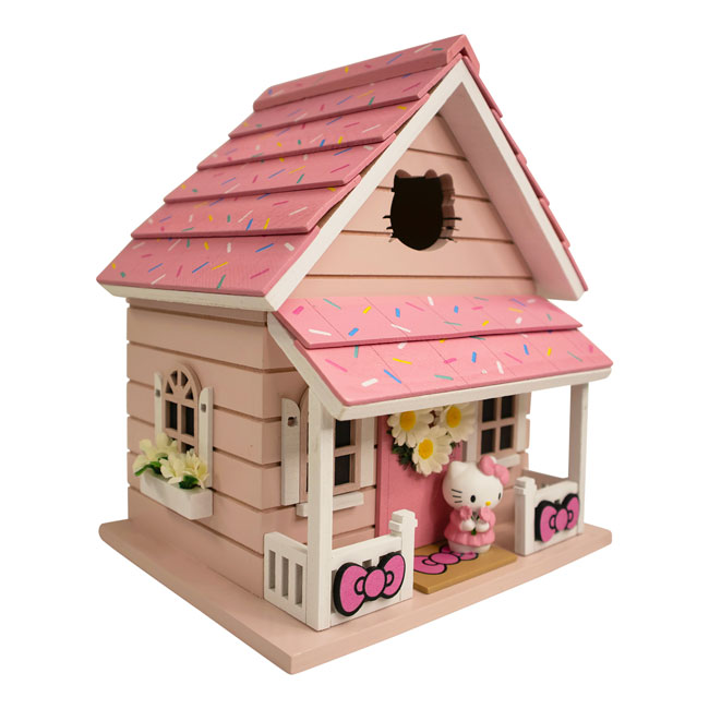 Hello Kitty Iconic Bird House, Pink