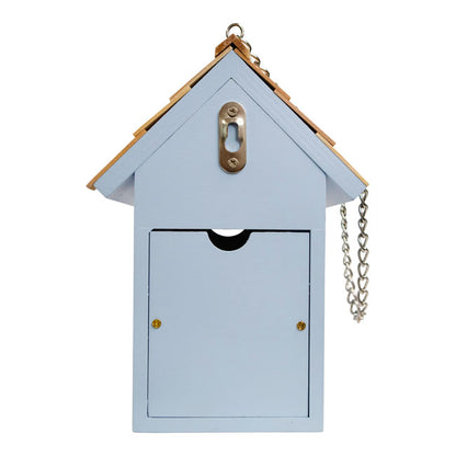 Laura Ashley Quartet Garden Bird House, Blue