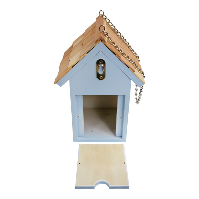 Laura Ashley Quartet Garden Bird House, Blue