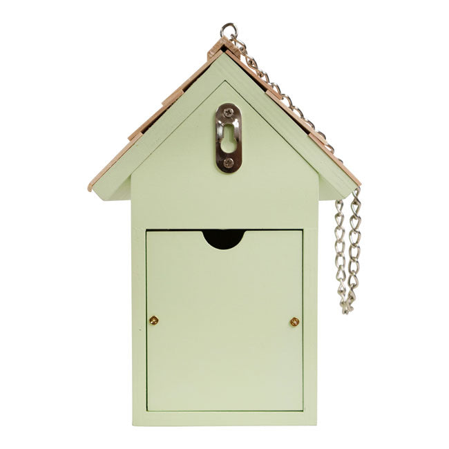 Laura Ashley Ditzy Garden Bird House, Mint Green