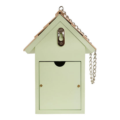 Laura Ashley Ditzy Garden Bird House, Mint Green