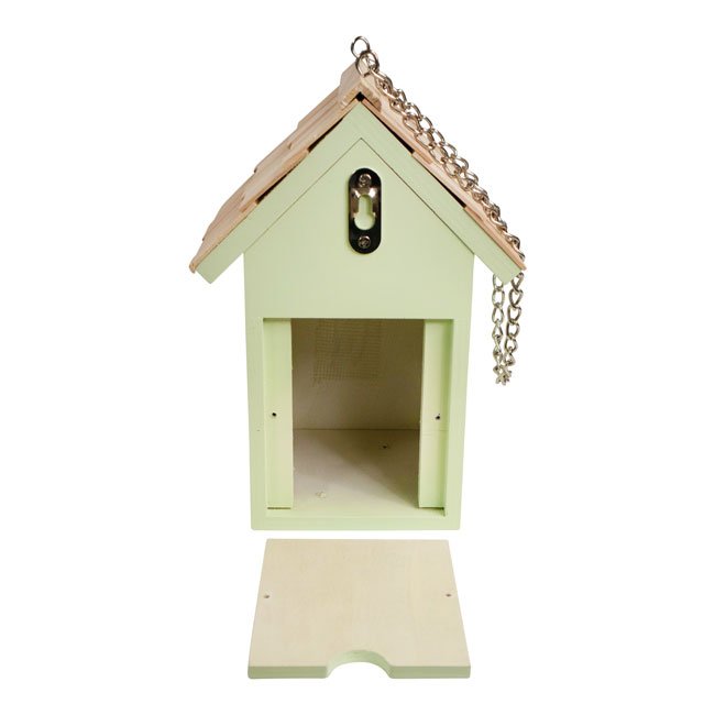 Laura Ashley Ditzy Garden Bird House, Mint Green