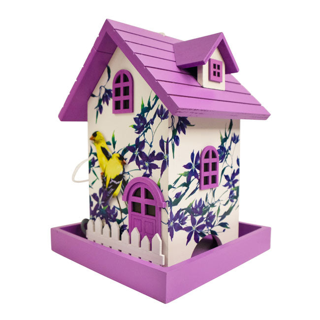 Homestyle Bird Feeder, Goldfinch w/Clematis