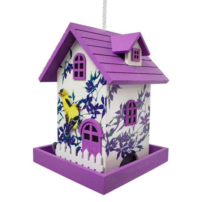 Homestyle Bird Feeder, Goldfinch w/Clematis