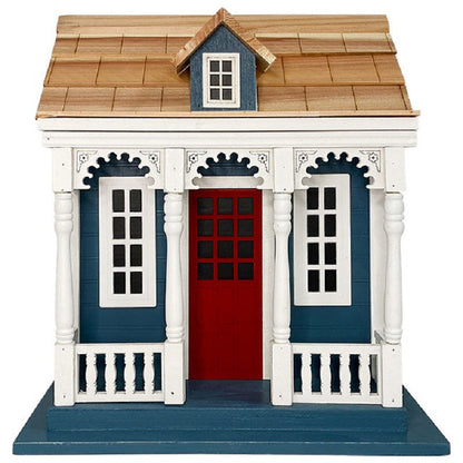 Bristol Cottage Bird House, Blue