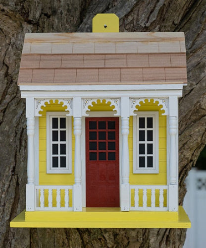 Bristol Cottage Bird House, Yellow