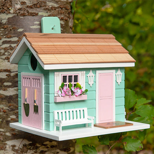 She Shed Bird House - BIRDLOVER