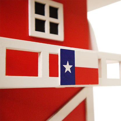 South Padre Island Lifeguard Shack w/Texas Flag Bird House