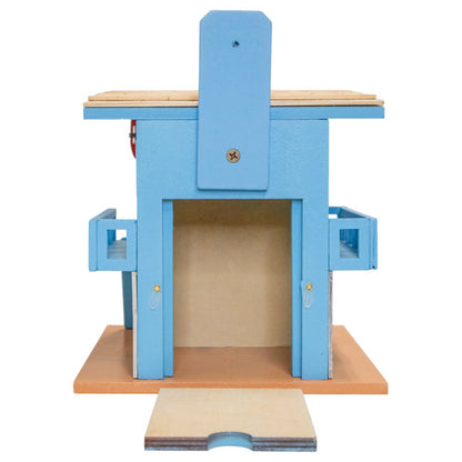 Lifeguard Shack Bird House, Blue