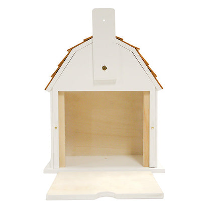 Holly Cottage White Bird House