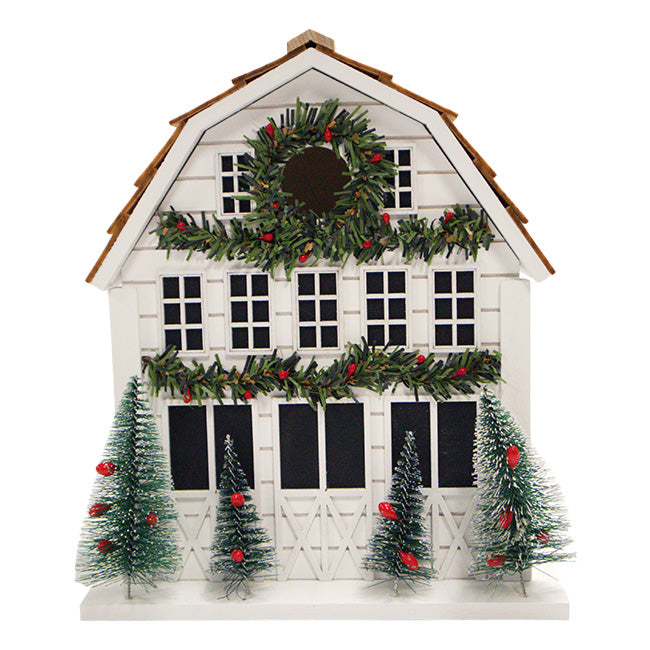 Holly Cottage White Bird House