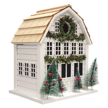 Holly Cottage White Bird House