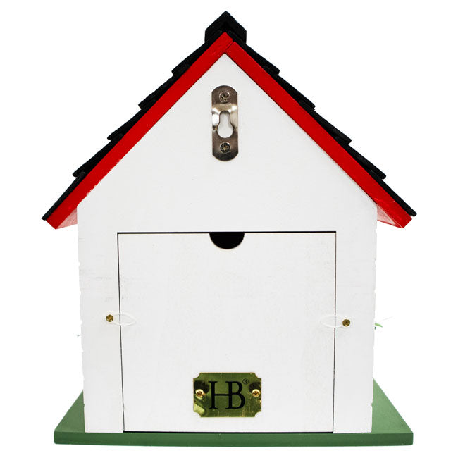 Bow Wow Bird House, White