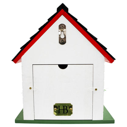 Bow Wow Bird House, White