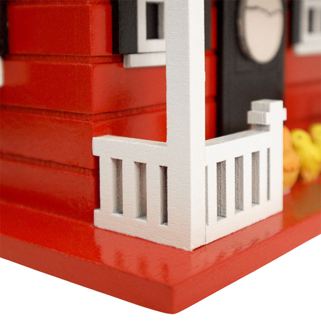 Hen House BirdHouse, Red