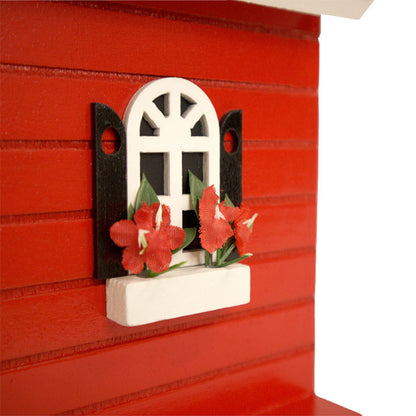 Hen House BirdHouse, Red