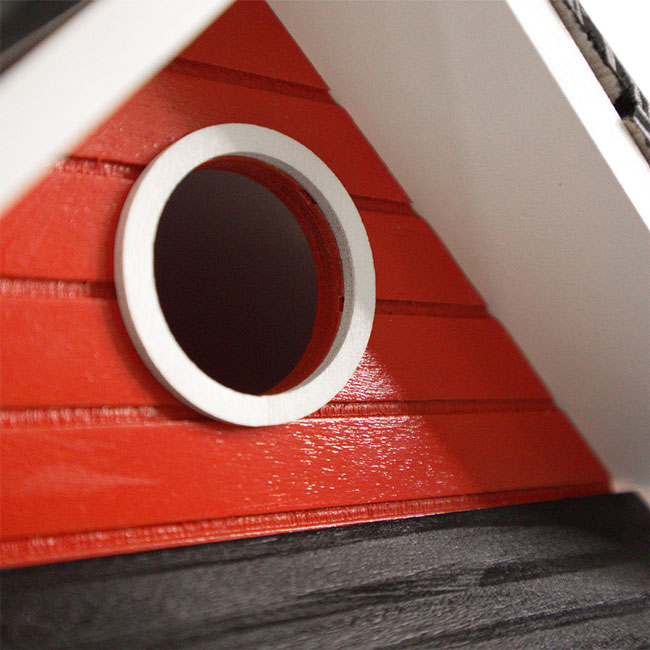 Hen House BirdHouse, Red