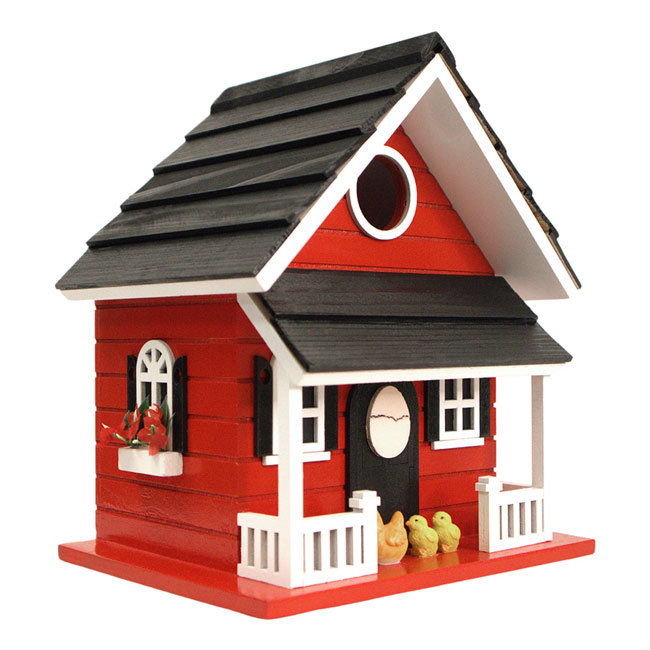 Hen House BirdHouse, Red