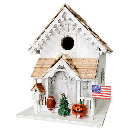 Season's Tweetings Bird House