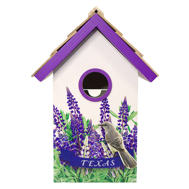 Bird Cottage for Texas, Mockingbird and Bluebonnet