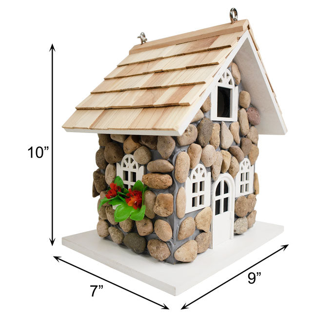 Fieldstone Fairie Bird House