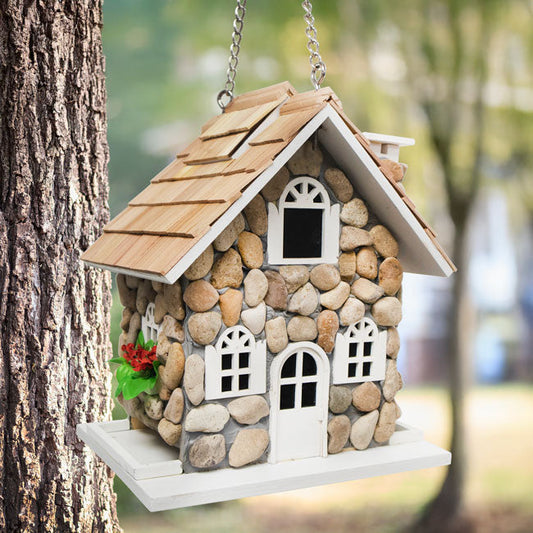 Fieldstone Faerie Bird Feeder - BIRDLOVER