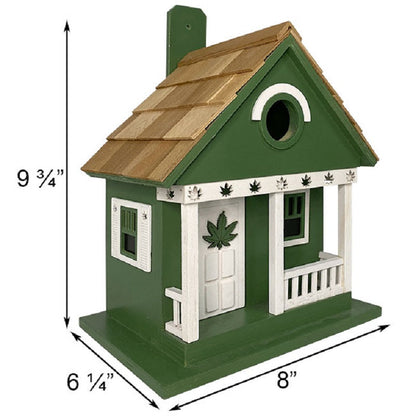 Cannabis Cottage Bird House