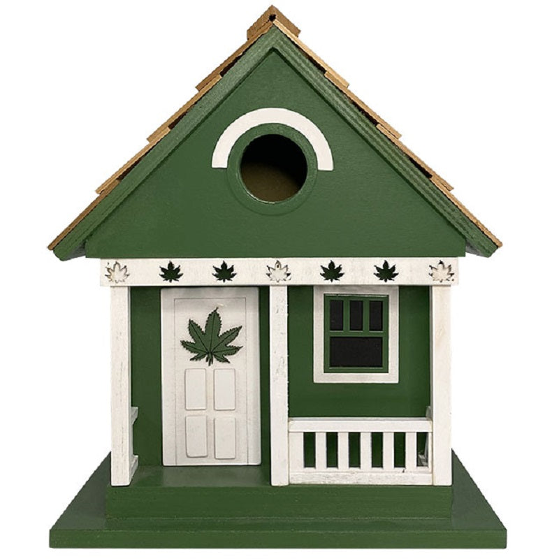 Cannabis Cottage Bird House