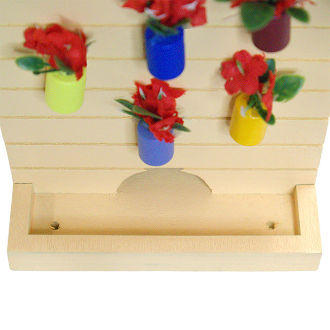 Potting Shed Bird Feeder, Rectangular, Yellow