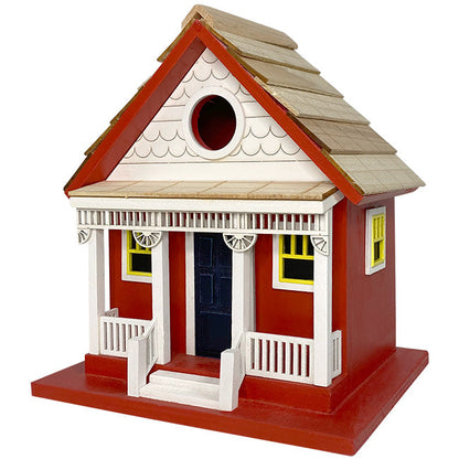 Capitola Cottage Bird House, Red