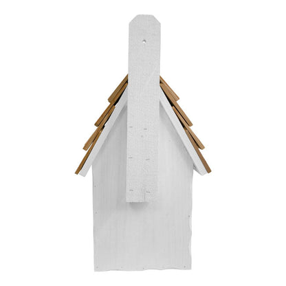 Bluebird Manor Bird House, Antique White