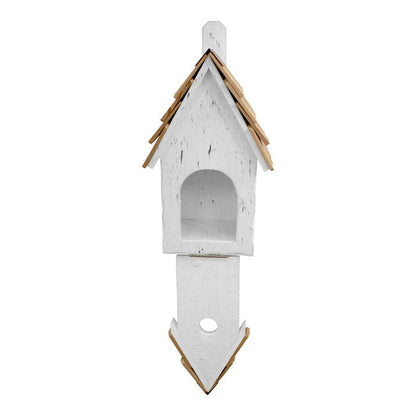 Bluebird Manor Bird House, Antique White