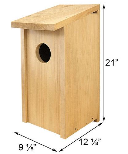 Joy Box Screech Owl and Kestrel House