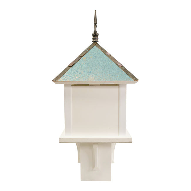 Skybox Bird House with Verdigris Roof