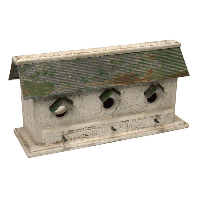 Barn Condo White Bird House