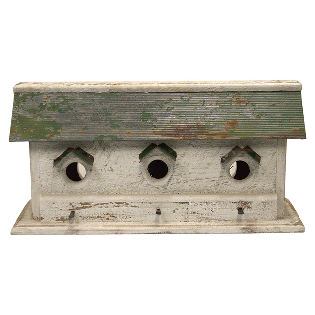 Barn Condo White Bird House