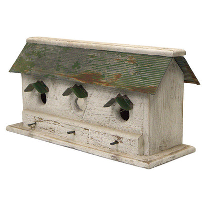 Barn Condo White Bird House