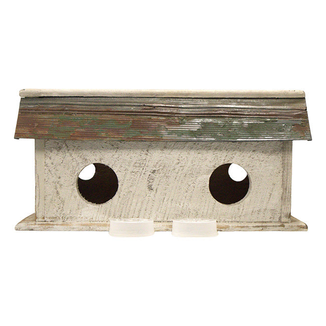 Barn Condo White Bird House
