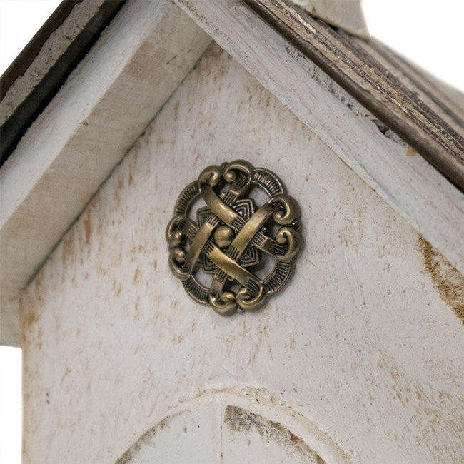 Country Chapel White Bird House
