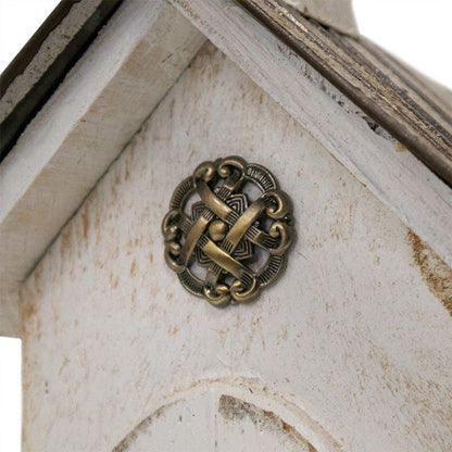 Country Chapel White Bird House