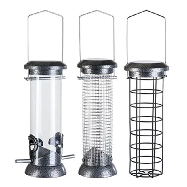Sterling Heavy Duty Triple Bird Feeder Package