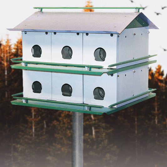 Purple Martin Pioneer House, 12 Rooms - BIRDLOVER